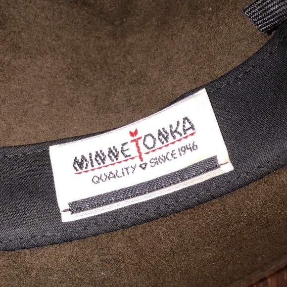 Minnetonka green wool felt hat water repellent main image 4